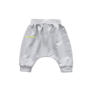 小红书爆款婴儿婴童薄款夏季时尚宽松大PP裤男女胖宝宝防蚊长230 灰色薄款宽松大PP裤 cm 66