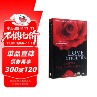 霍乱时期的爱情（电影版）Love in the Time of Cholera， Film Tie-In 进口原版 英文书