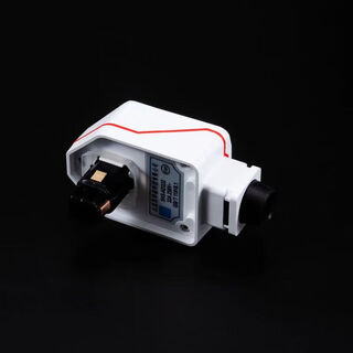 He jiagong new energy vehicle charging special socket 32a sihuasheng coupler 7kw high power bull charging gun plug plug one white