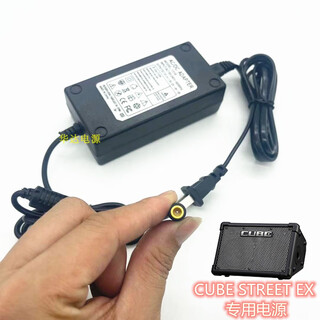 Psb12u roland cube street ex stereo playing and singing speaker 13v charging source adapter