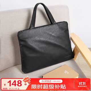 Mashalanti men's business briefcase large capacity office laptop bag simple shoulder crossbody bag birthday gift