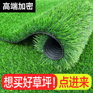 Huawoli lawn turf fake turf simulated lawn fake lawn floor mat lawn simulated artificial 20mm/1 square encryption
