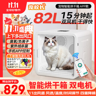 Pet principal pet drying box cat automatic hair dryer home bathing and hair drying dog dryer hair dryer smart dual motor