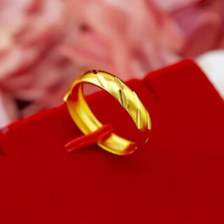 Alluvial gold ring for men and women, ancient gold-clad silver heritage ring, living pure solid alluvial gold ring, gift jewelry, meteor shower ring, high-end boutique