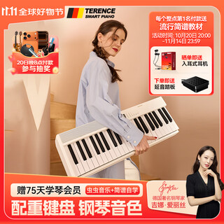 Terence electronic piano 88 keys portable electronic piano keyboard instrument for adults and children smart folding piano x88c