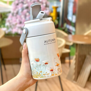 Solista jiuyang insulated cup girls high-looking water cup with straw 2024 new student 316 stainless steel portable winter collection add-on purchase priority delivery_returnable if not satisfied_refund for expensive purchases_10 compensation for every fake