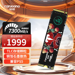 梵想（FANXIANG）4TB SSD固态硬盘 M.2接口NVMe协议PCIe 4.0x4 TLC颗粒 电脑PS5游戏扩展盘适配黑神话悟空 S790