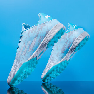 Double star football shoes falcon ag long spikes for teenagers, primary school students, adults and children, sports competition training special sneakers, moonlight broken spikes 38