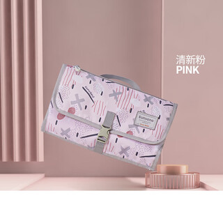 Baby portable diaper bag changing pad diaper storage bag outing diaper bag diaper storage bag fresh powder 1 piece