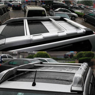 Litian is suitable for x-trail with lights, special silent cross-bar luggage rack, wing bar, roof cross-bar luggage rack, bicycle drilling, q-trail with light cross-bar, one price