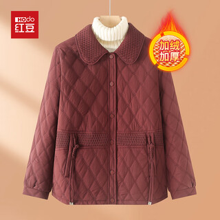 Hodo middle-aged mother's winter coat, thickened cotton coat, new winter coat, middle-aged and elderly women's western style noble quilted jacket