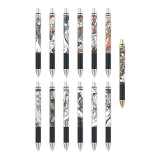 Nonhuman immortal traveling series stationery pen blind box 0.5mm bullet black anime peripheral trendy blind box single blind bag please take 12 pieces for the whole box