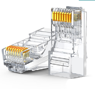 绿联 50246 超五类RJ45 网络水晶头 100.00 个/包