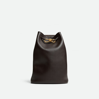 Bottega veneta bottega veneta early spring new women's andiamo backpack bv women's bag chocolate brown one size