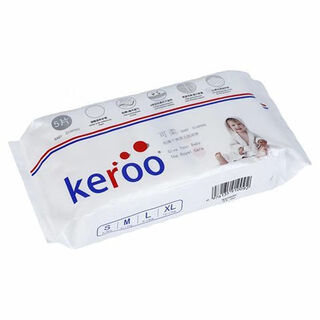 Keroo soft acid diapers maternal and infant pull-up pants ultra-thin dry breathable diaper trial 10 pieces l pull-up pants 1 box 88 pieces 1 piece