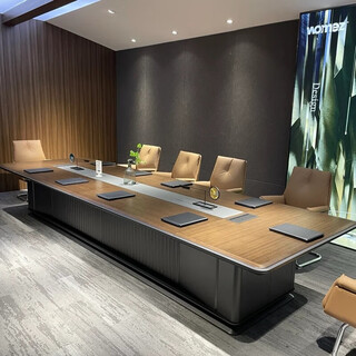 Hua sentang exclusive for large customers, high-end paint conference table 5.0*1.5*0.75 meters