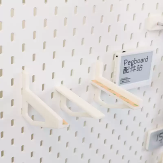 Yusenyi is suitable for ikea dongdongsikao wooden board accessories, diskadis board beech, large platform flat bracket with ikea new white enhanced bracket-beech 35x17x2cm 35 layers