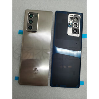 Samsung (samsung) brand original, suitable for samsung z fold2 generation mobile phone f9160 w21 original disassembly glass back cover battery w21 original disassembly gold back cover small scratches 95 new