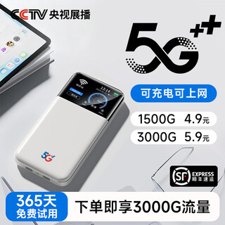 酷米行随身wifi5g无限流量2025款全国通用免预存高速全新升级无线车载宽带便携wifi7路由器随身携带 5G充电宝二合一【宗师版】超长续航+狂暴网速