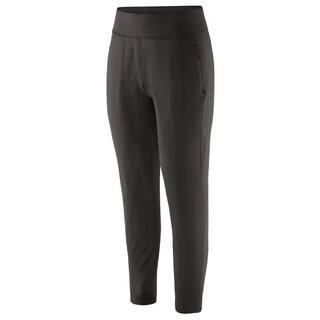 Patagonia women's sweatpants, warm, breathable, high-waisted, slim fitness outdoor trousers, versatile and simple, black, one size fits all | m