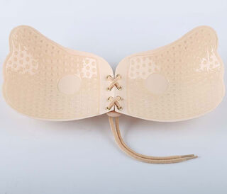 Breast stickers for big breasts and wedding photos, special for brides and pregnant women, thin, breathable, push-up, invisible big breasts, small breasts stickers, drawstring style, skin color f cup