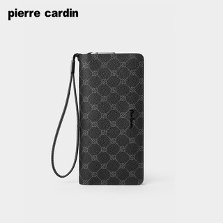 Pierre cardin men's handbag pvc clutch bag fashionable men's multifunctional wallet birthday gift for dad