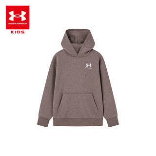 Under armor children's sweatshirt autumn and winter fleece comfortable warm casual sports boys' hooded fleece sweatshirt 6004991