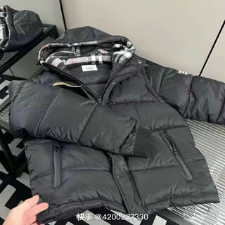 B prorsum burberry removable sleeve clothes burberry b li fashion super fried casual winter thickened clothes xl