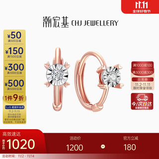 Trendy acer diamond 18k gold rose gold earrings birthday gift women's style to jane eek32204133 focus