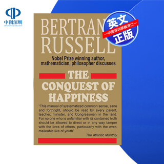 Pre-sale print on demand conquest of happiness english genuine the conquest of happiness imported book
