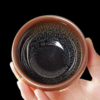 He jiagong jianzhan teacup master cup personally used tea cup ceramic teacup kung fu tea set master cup single cup jianzhan teacup master cup personally used tea cup ceramic teacup kung fu tea set master cup single cup