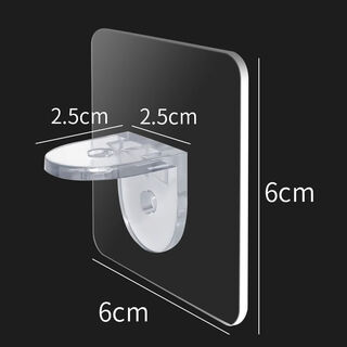 Fantasy wall nails, traceless nails, no need to punch holes, invisible hooks, strong load-bearing, hanging photo frames, wedding photos, adhesive wall, sticky and thickened, free of charge if dropped, 5-pack photo frame holders - used together - suitable for large