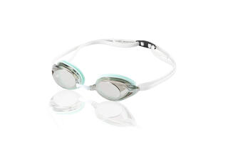 Speedospeedo women's swimming goggles mirror conqueror 2.0 silver ice one size
