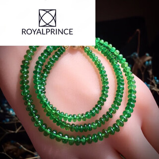 Royalprincess tanzanite's new favorite tsavorite blue bead chain ocean blue shell chain opal plate beads blue phosphorus time-lapse