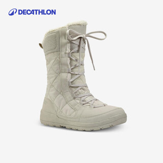 Decathlon sh500 women's snow boots thickened warm waterproof anti-slip mountaineering hiking cotton boots 37-4864680