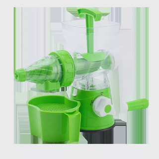 Yusenyi manual juicer household hand-cranked pomegranate juicer small portable fruit orange residue juice separation squeezer green