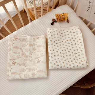 Baby diaper pad, waterproof, breathable, washable diaper, large size baby diaper sheet, auntie pad, menstrual mattress, yula huayu + senyu xilu, 2 pieces, more convenient for changing and washing, 70x90cm