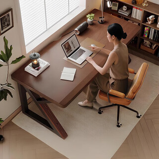 Jiayi solid wood computer desk e-sports table desktop home double desk workbench bedroom simple desk study table