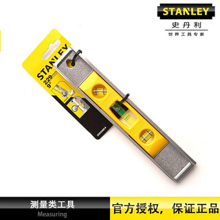 Stanley tools magnetic torpedo level 9 inch length 229mm three bubbles stht42465-8-23 stht42465-8-23