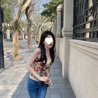 Hot girl oil painting floral vest tube top short 2025 summer new slim fit chest top retro outer wear 370 colors xs