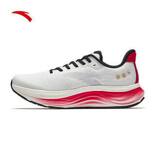 Anta good things happen pg7丨lvbu 2 cushioning running shoes men's breathable running shoes 2026 year of the horse red sports shoes for men new year's color matching-paper white/classic red/grey-1 42 (male 8.5)
