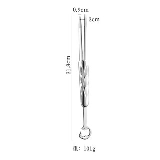 Yusenyi barbecue clip 304 stainless steel barbecue clip sushi buffet steak clip cooking extended food clip anti-scalding glossy box