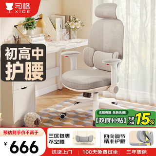 Xige x19 learning chair 12-18 years old junior high school student chair teen desk student chair ergonomic computer chair