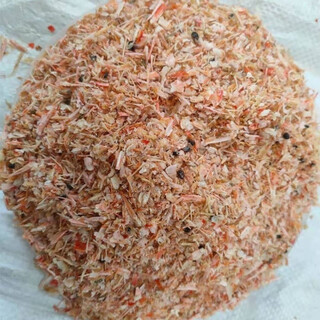 Shrimp bran and shrimp shell powder chicken feed chicken and duck calcium supplement shrimp skin feeding chickens, ducks and geese chicken food high calcium shrimp skin feed chicken shrimp shell shrimp bran high calcium package 2jin jin is equal to 0.5 kg (50 shrimp bran 50 shell powder)