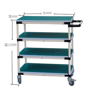 Shantou lincun workshop turnover cart multi-layer material rack lean tube multi-function cart tool cart factory direct sale 800*600*1200mm four layers