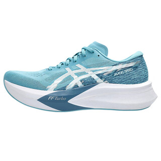 Asics magic speed 4 comfortable and simple shock-absorbing low-top casual training running shoes men's blue sports blue 40