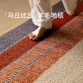 Saipos machu picchu imported wool carpet living room antique style sofa coffee table mat light luxury style high-end bedroom 2x3m