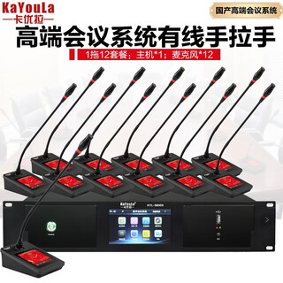 Kayoula kyl-5800/kyl-5800s/kyl-5800sg professional wired hand-in-hand conference array smart digital microphone gooseneck microphone one to twelve gooseneck model