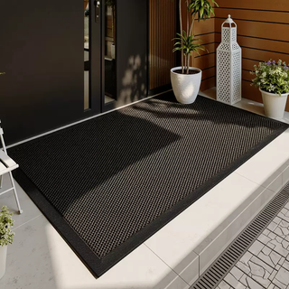 Yusenyi entrance door floor mat new style door entrance entrance door mat outdoor anti-slip dust removal special carpet high-grade gray 80 pieces 80x120cm (strong anti-slip丨upgrade thickening)