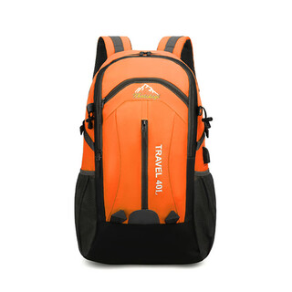 Outdoor large-capacity backpack for hiking and mountaineering, orange 5l 36-
